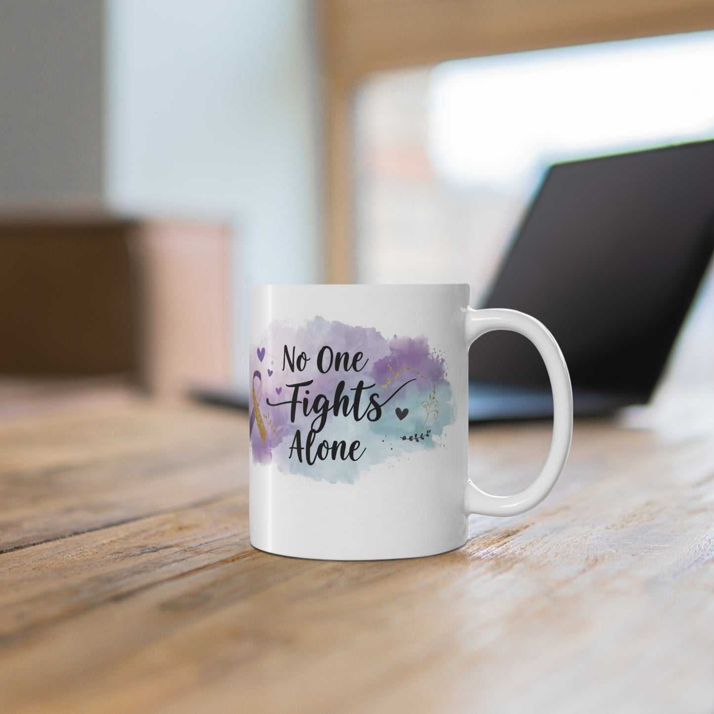 No One Fights Alone Mug