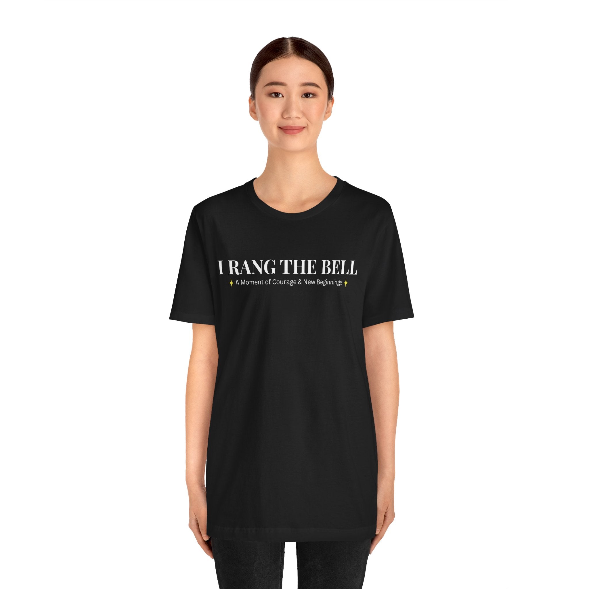 Cancer Warrior Bell-Ringer T-Shirt — End of Treatment Celebration Tee