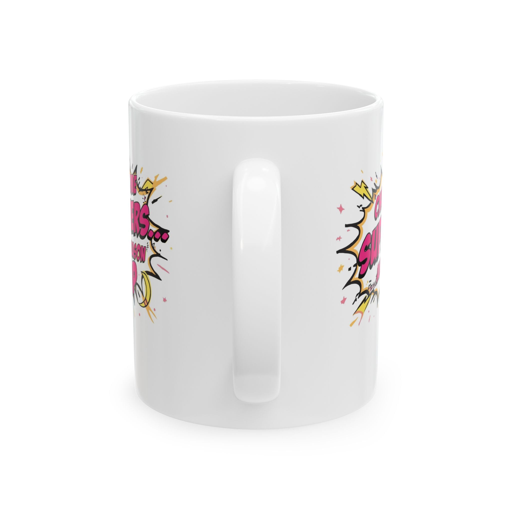 Chemo Superpowers Mug, Motivational Coffee Cup, Cancer Awareness Gift, Inspirational Mug, Comfort Drinkware
