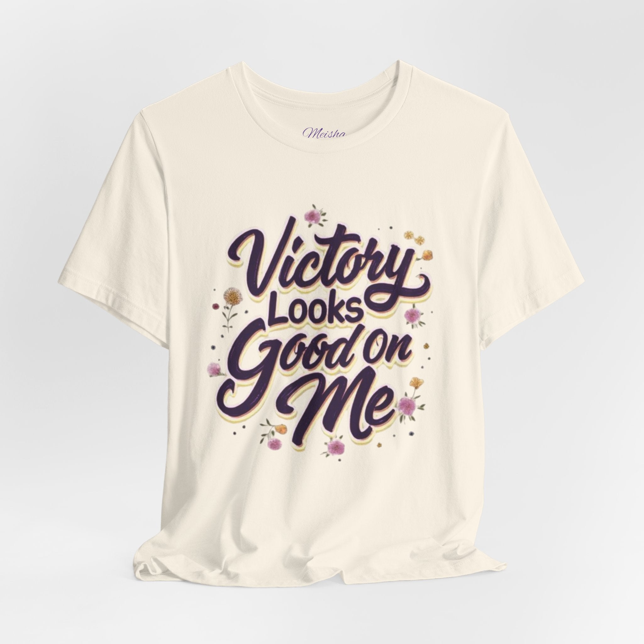 Victory Looks Good On Me Tee -Floral Edition