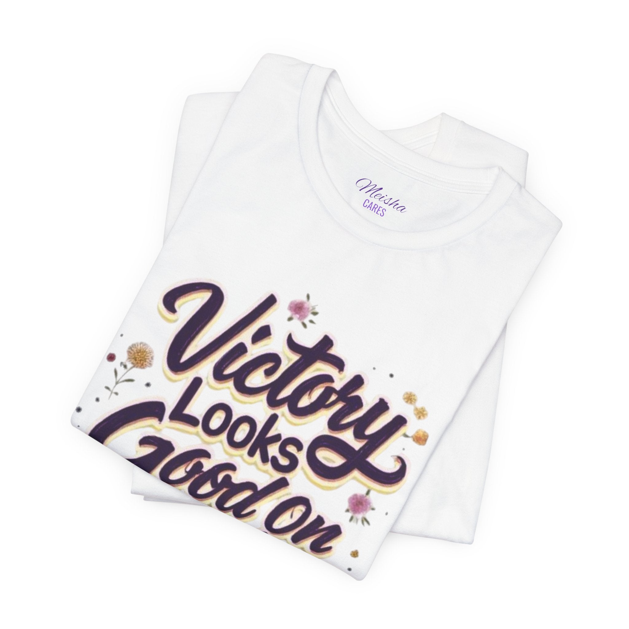 Victory Looks Good On Me Tee -Floral Edition