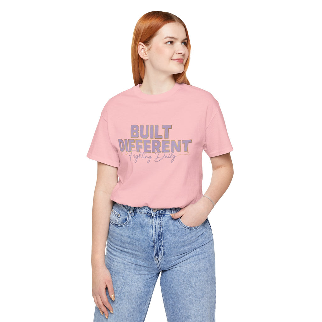 Built Different Tee — Fighting Daily Motivational Shirt