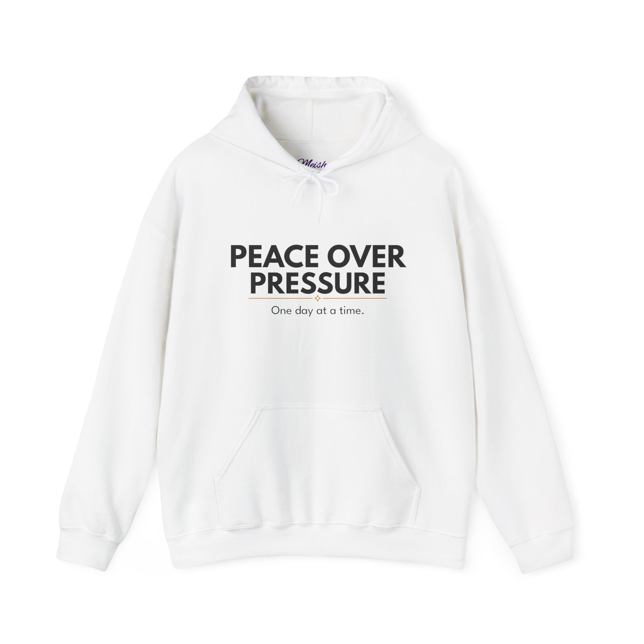 PEACE OVER PRESSURE Hoodie | Comfort & Care Collection