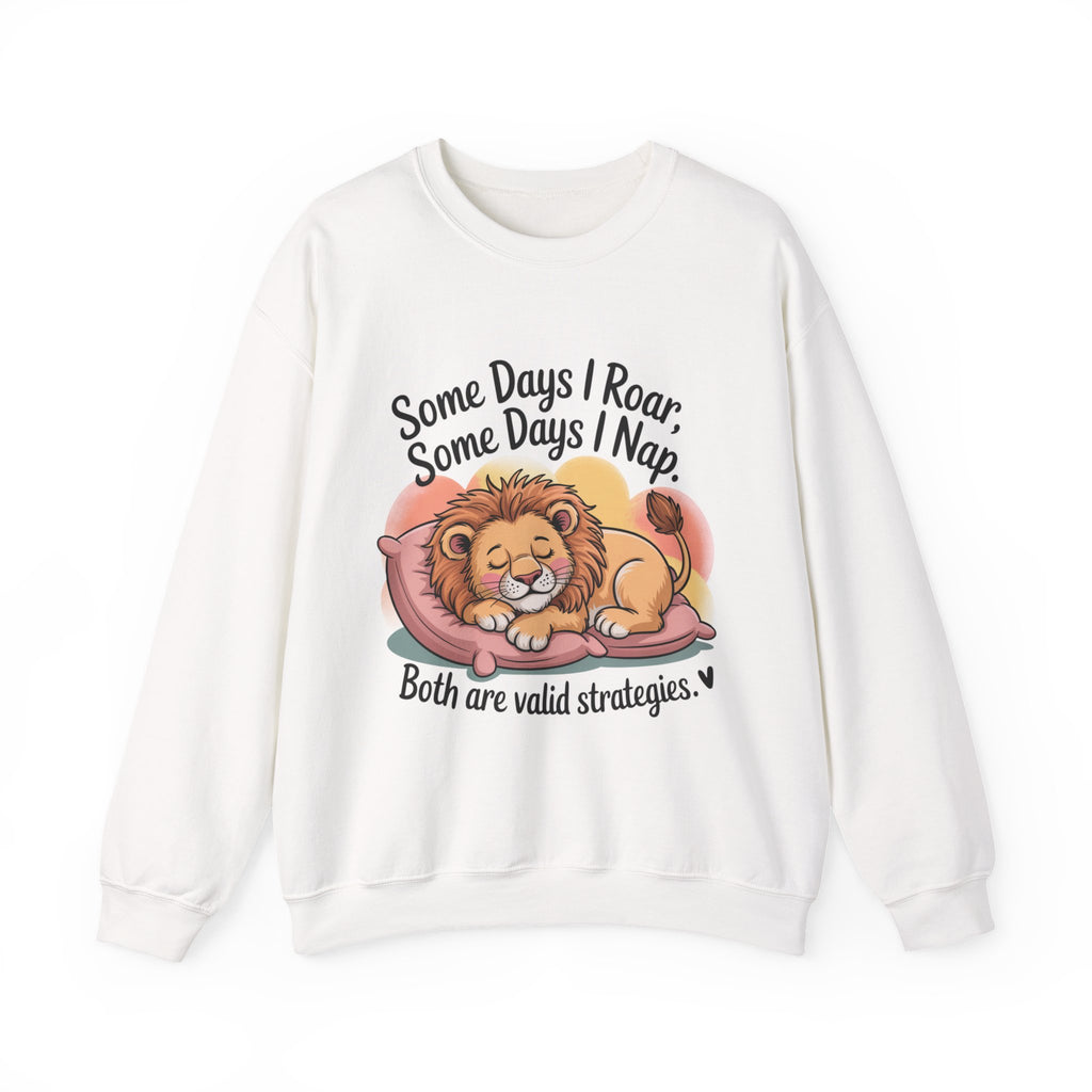 Cozy Lion “Roar or Nap” Sweatshirt