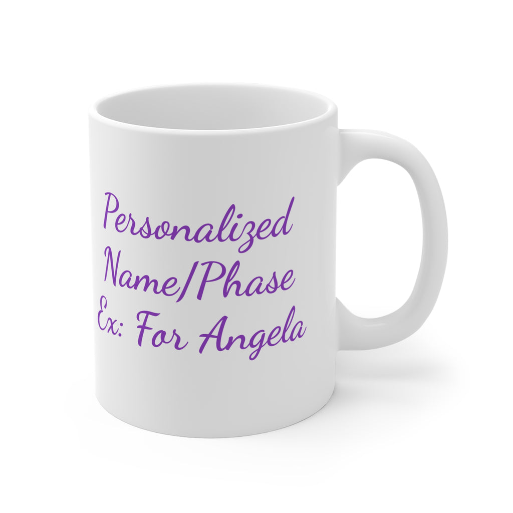 Walking Beside You Every Step — Personalized Mug