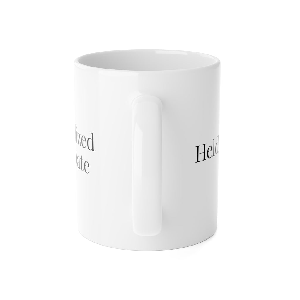 Held by Grace Ceramic Mug – Faith & Strength Collection