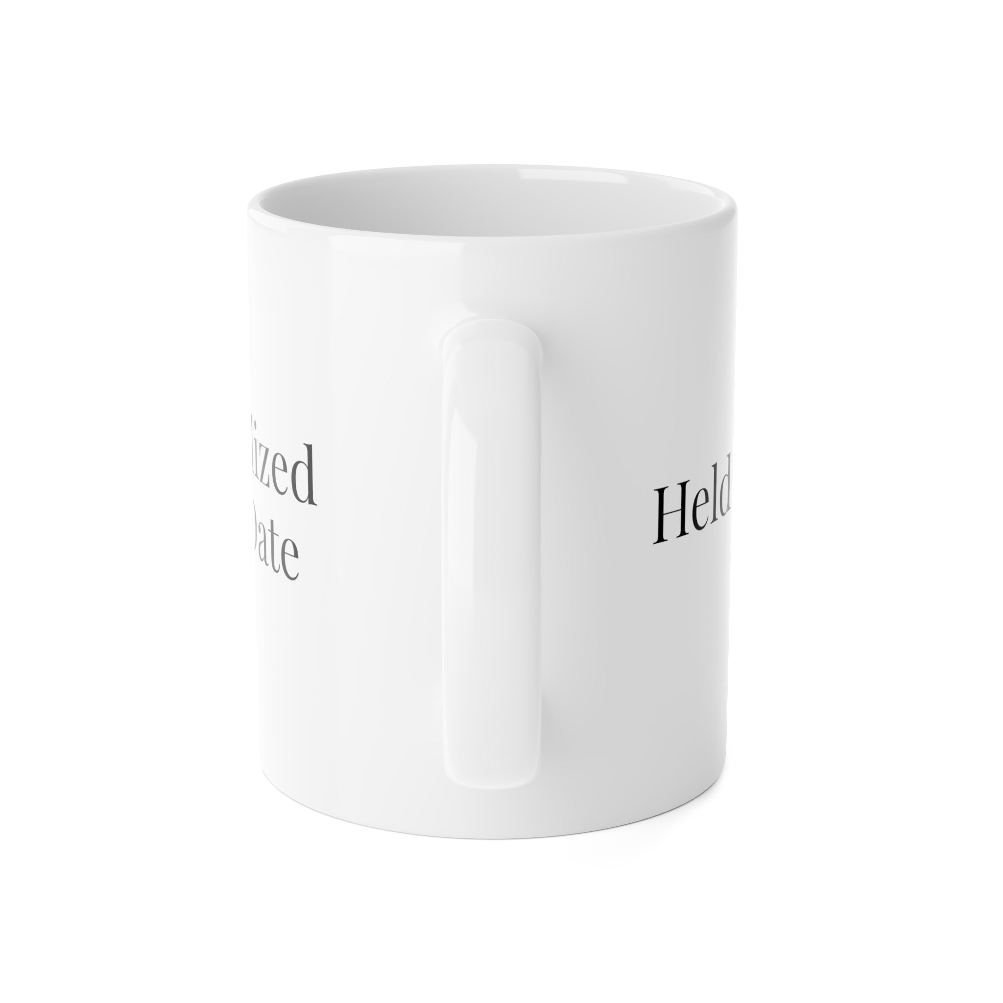 Held by Grace Ceramic Mug – Faith & Strength Collection