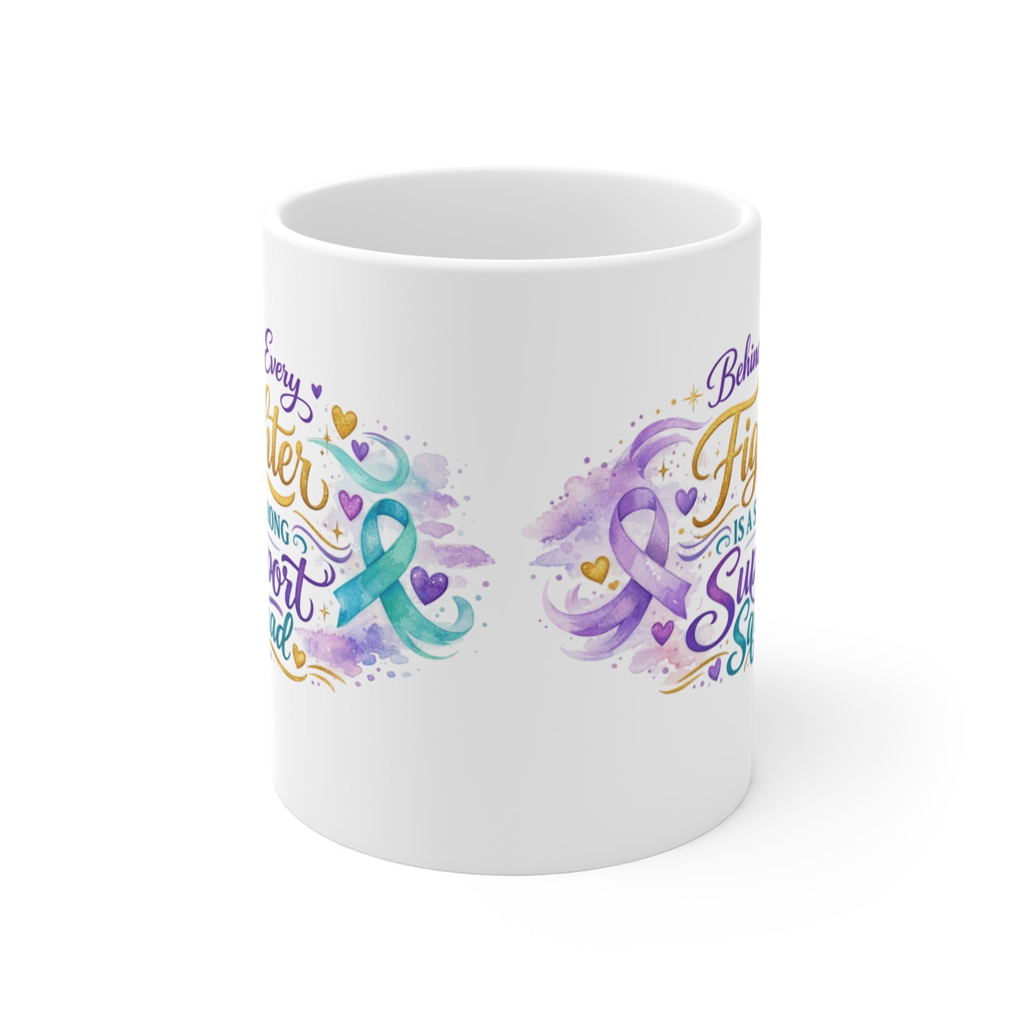 Behind Every Fighter Is a Strong Support Squad Mug