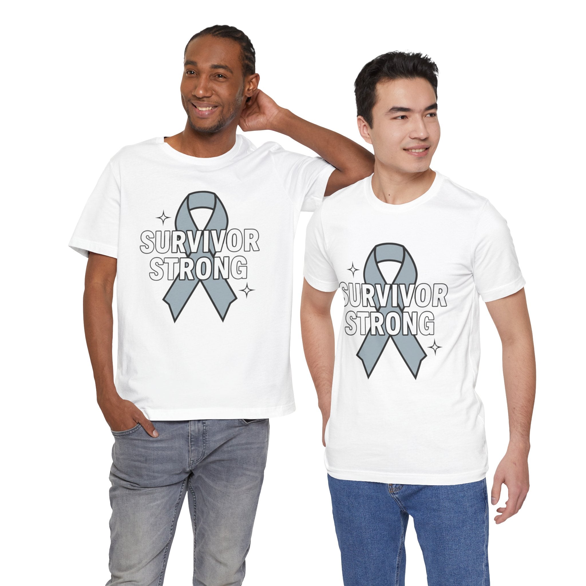 Survivor Strong T-Shirt (Bold Neutral) | Survivor Gifts Collection
