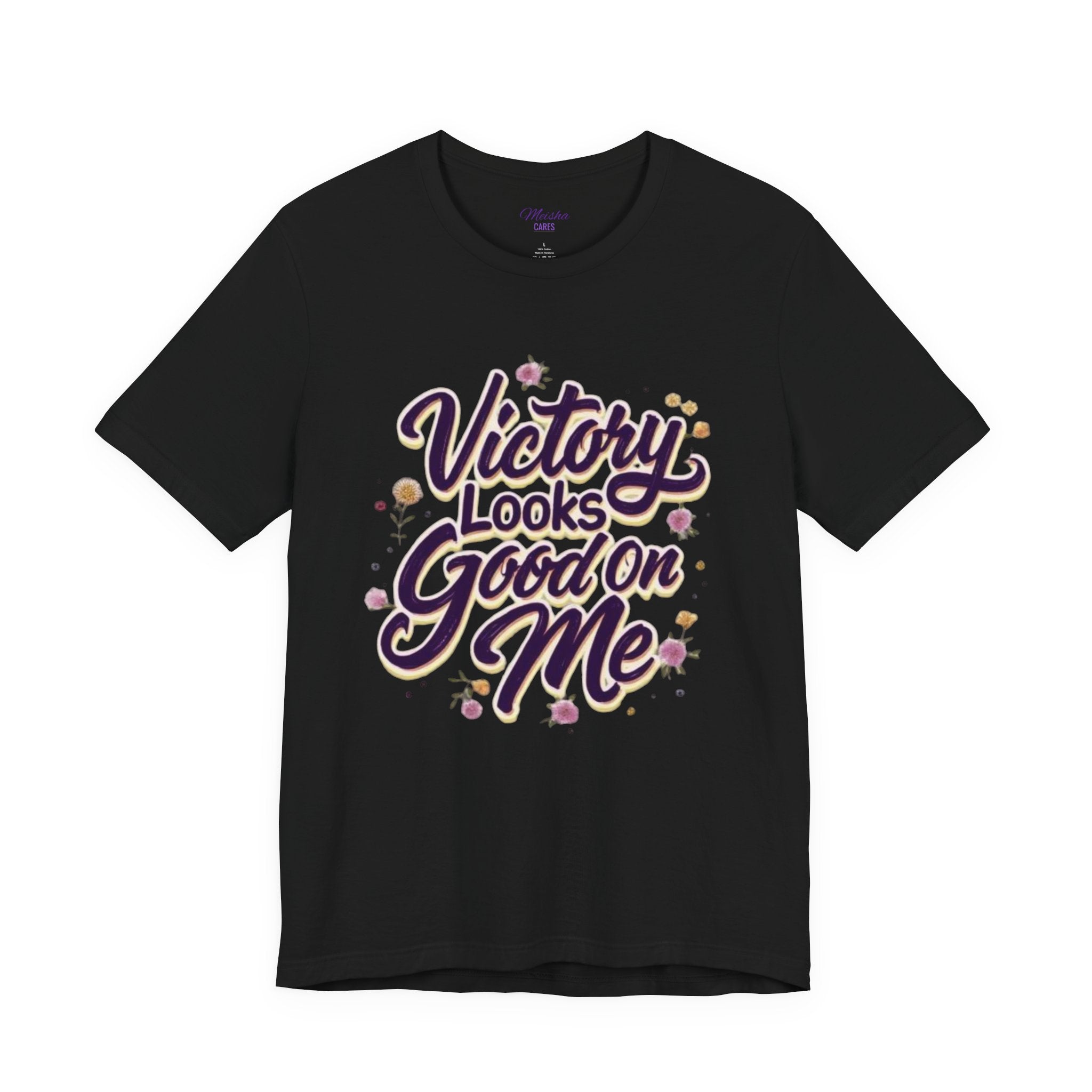Victory Looks Good On Me Tee -Floral Edition