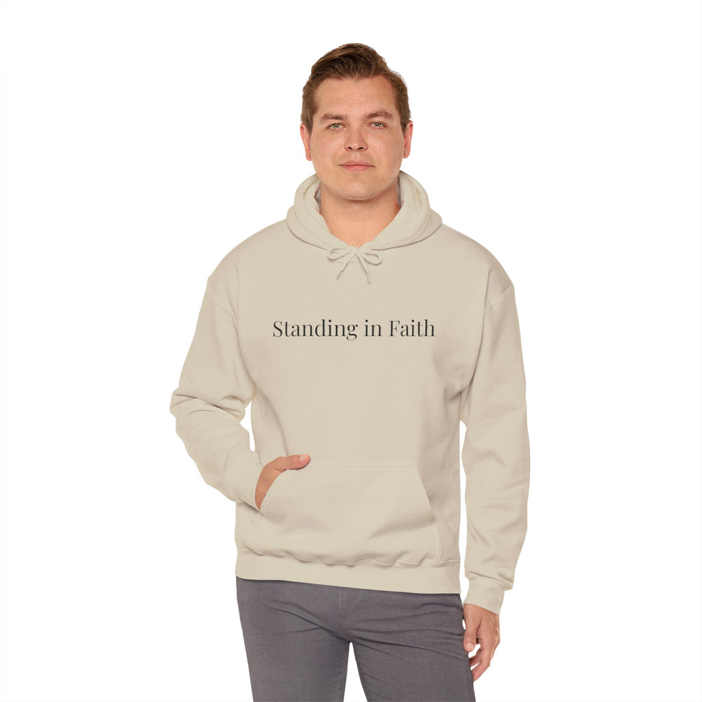 Standing in Faith Hoodie | Strength, Comfort & Hope
