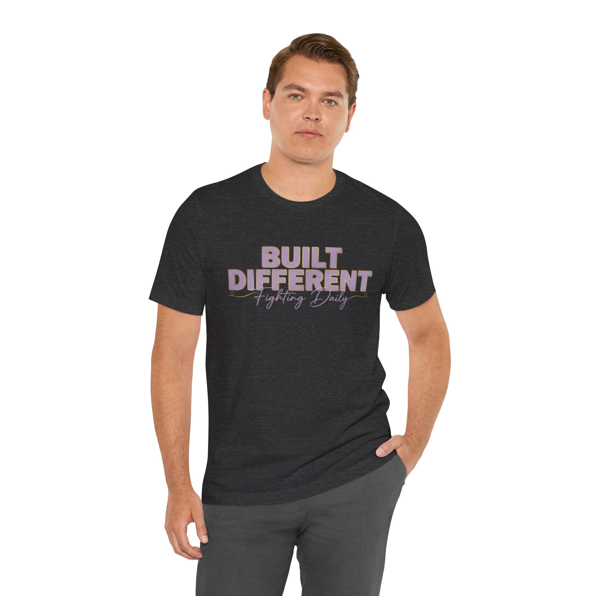 Built Different Tee — Fighting Daily Motivational Shirt