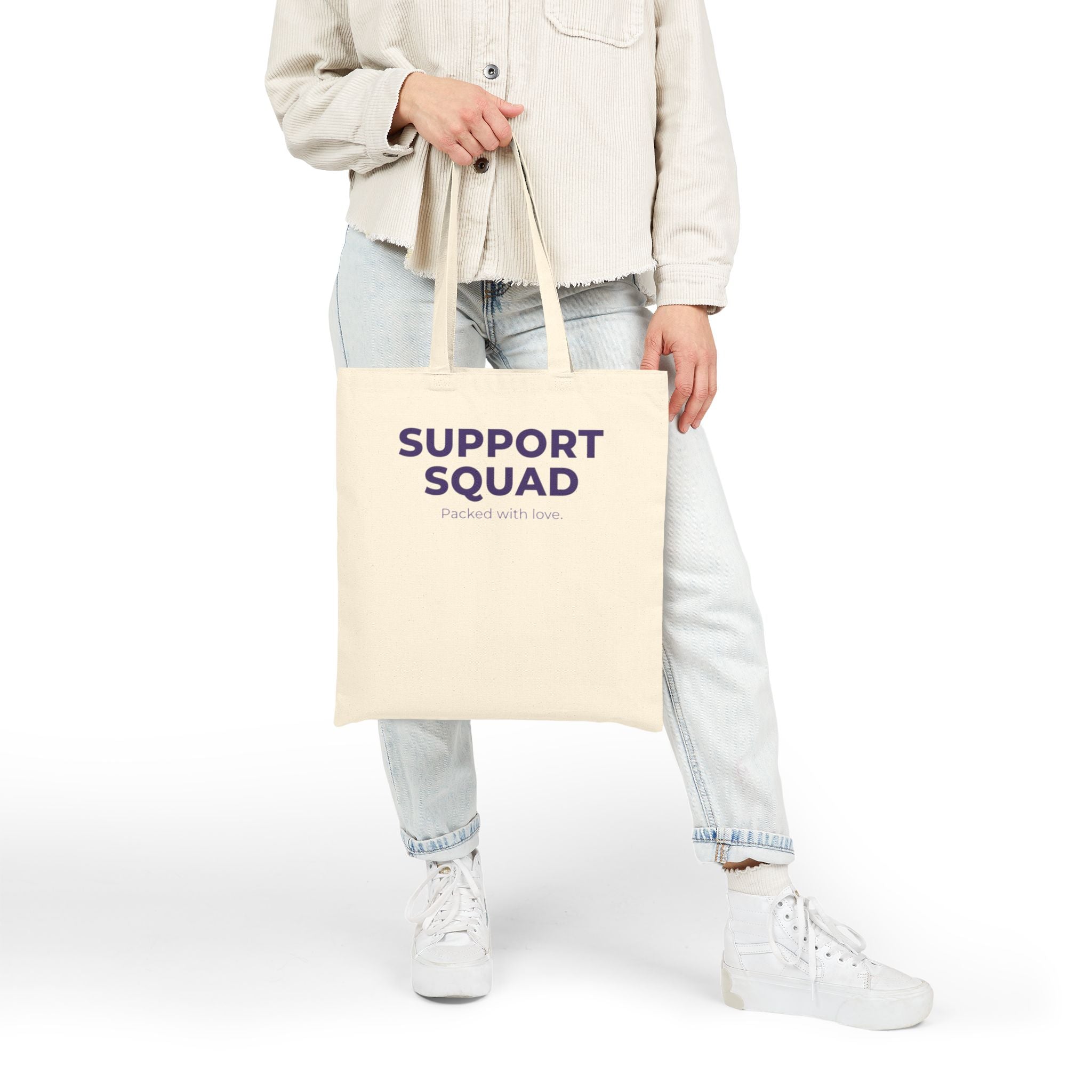 Support Squad Tote Bag (Packed with Love)