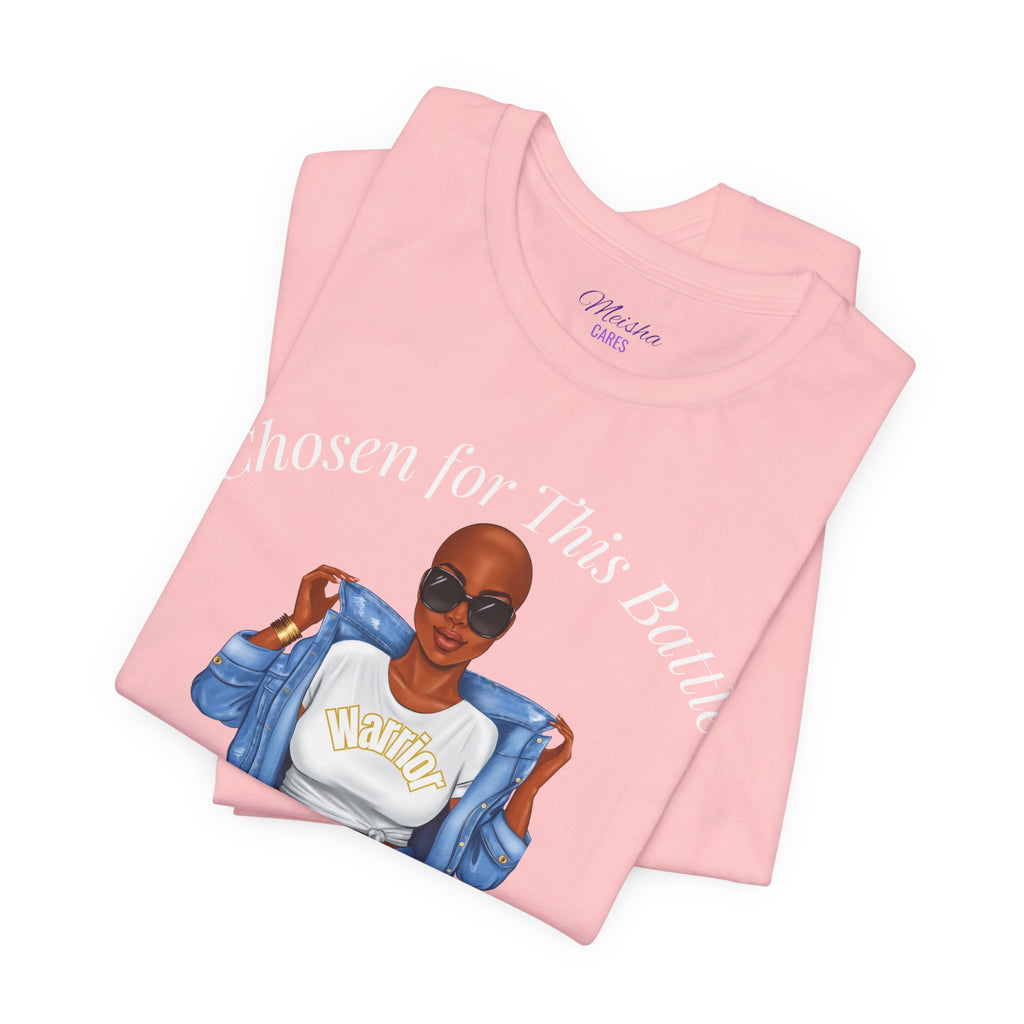 Chosen for This Battle Shirt | Cancer Warrior Tee | Faith-Based Inspirational Apparel | Isaiah 41:10