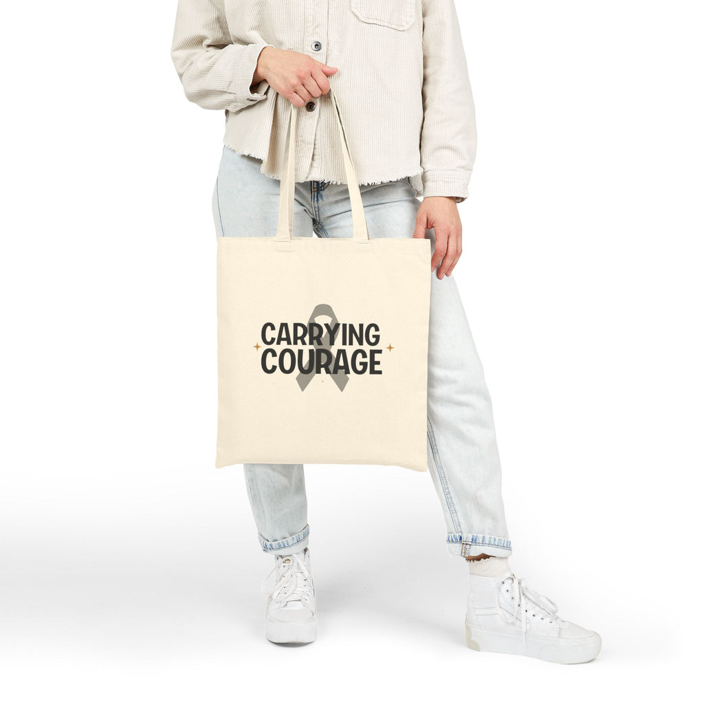 Carrying Courage Tote Bag | Survivor Gifts Collection