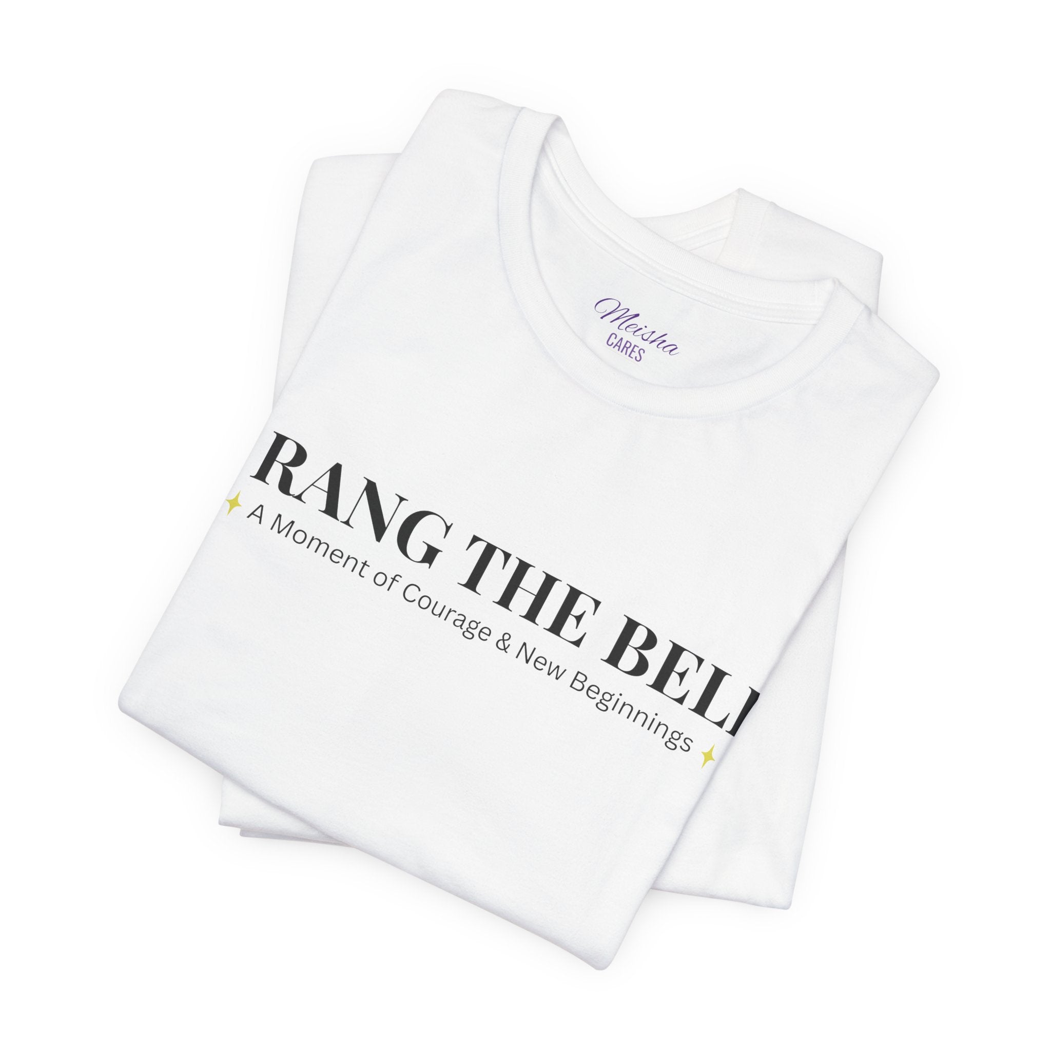 Cancer Warrior Bell-Ringer T-Shirt — End of Treatment Celebration Tee