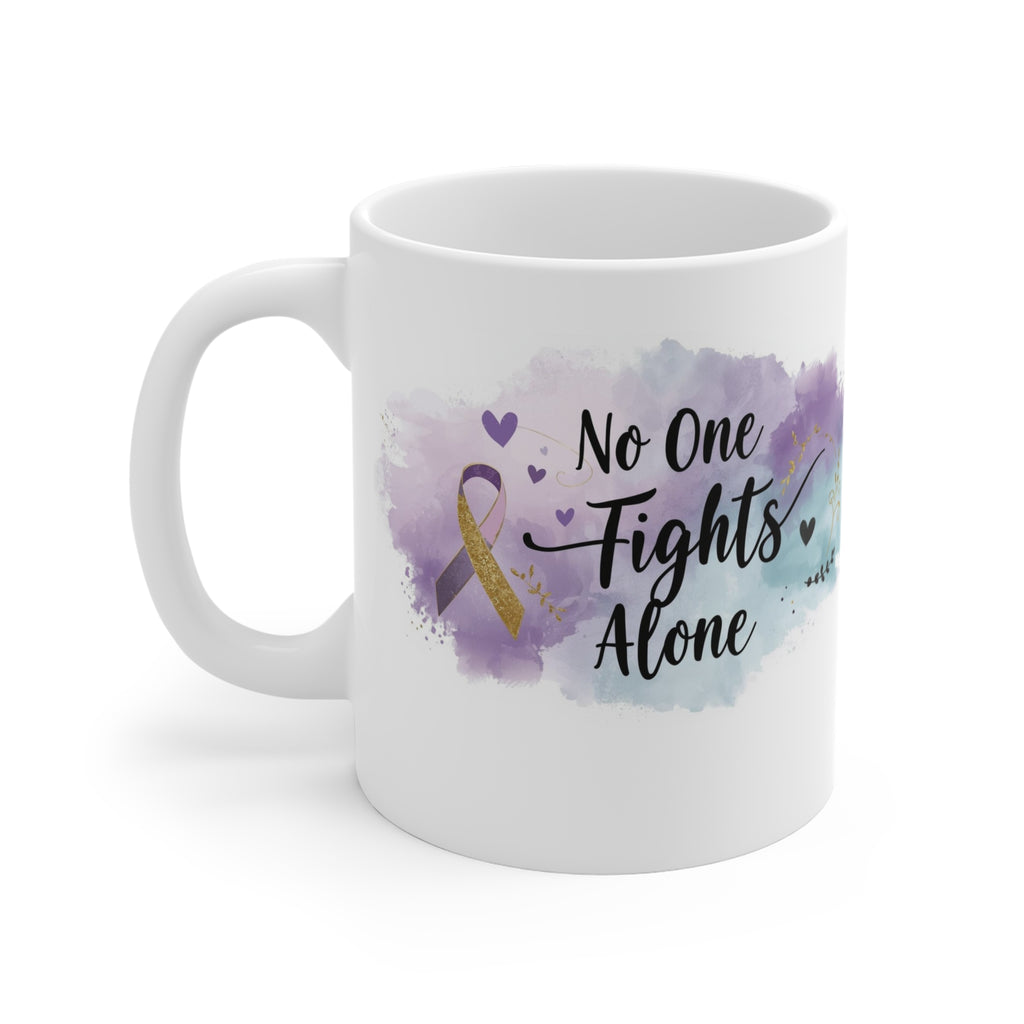 No One Fights Alone Mug