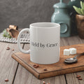 Held by Grace Ceramic Mug – Faith & Strength Collection