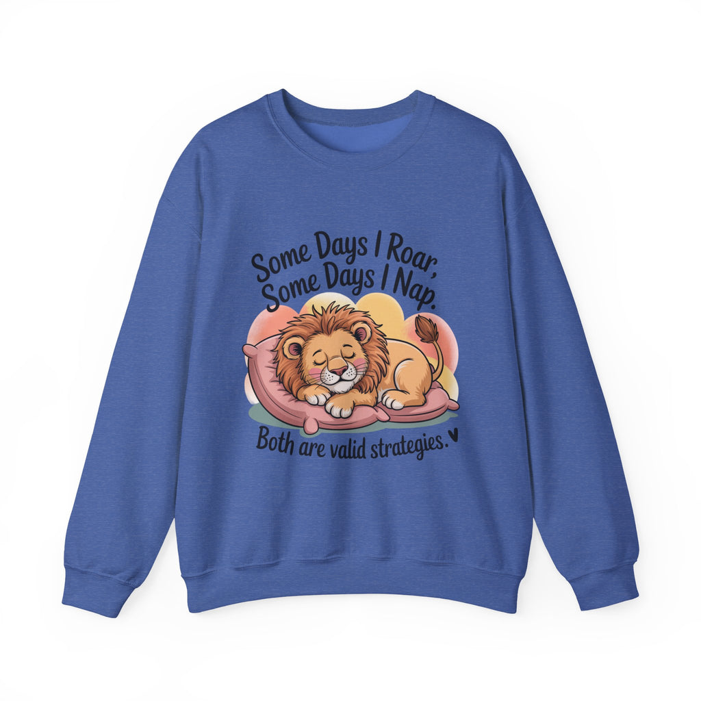 Cozy Lion “Roar or Nap” Sweatshirt