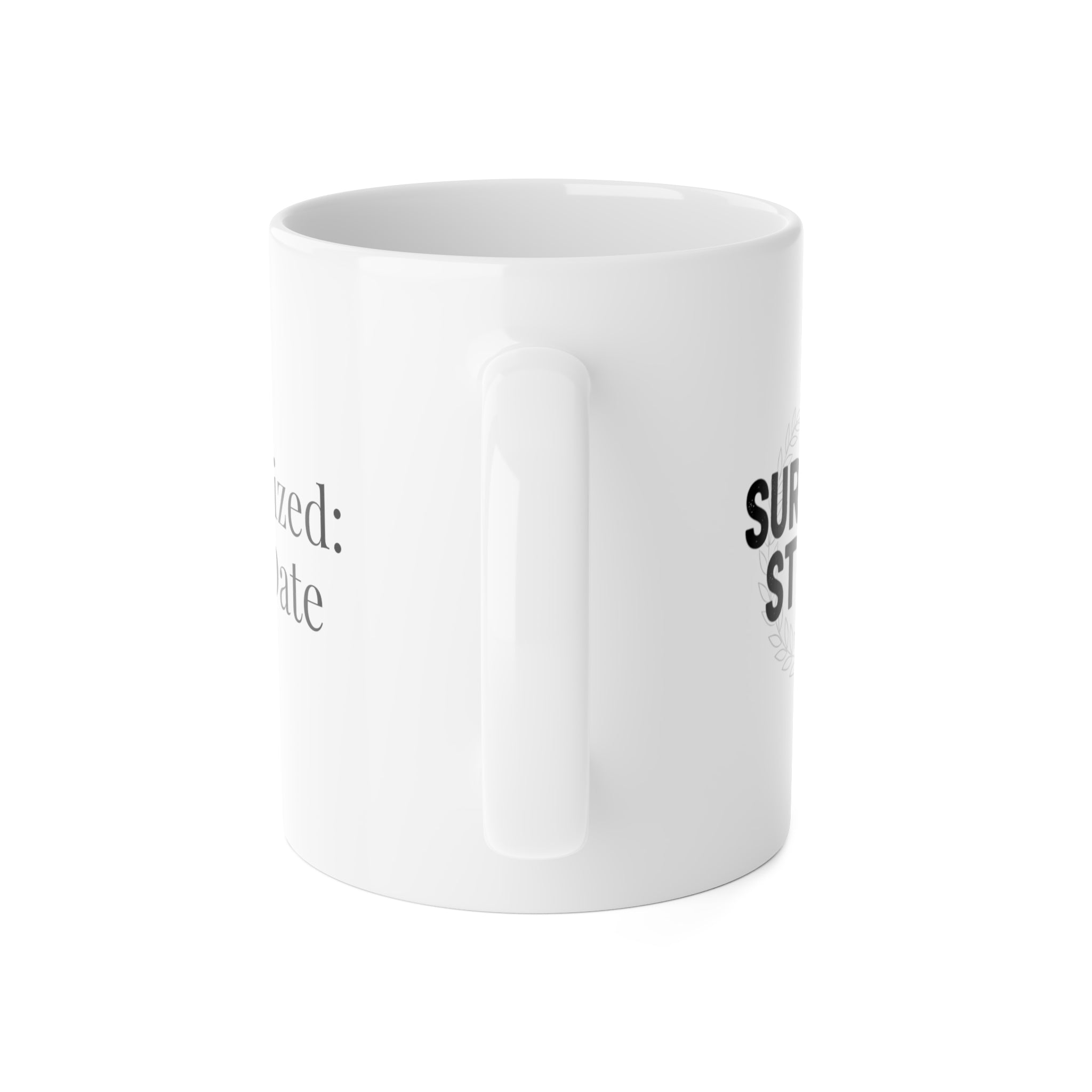 Survivor Strong Personalized Mug — Survivor Gifts Collection