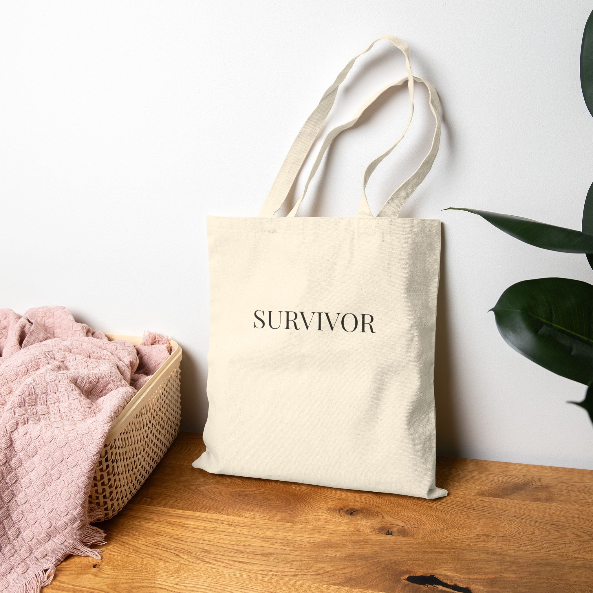 Bell Ringer Personalized Tote Bag - "I Rang the Bell" Survivor Gift