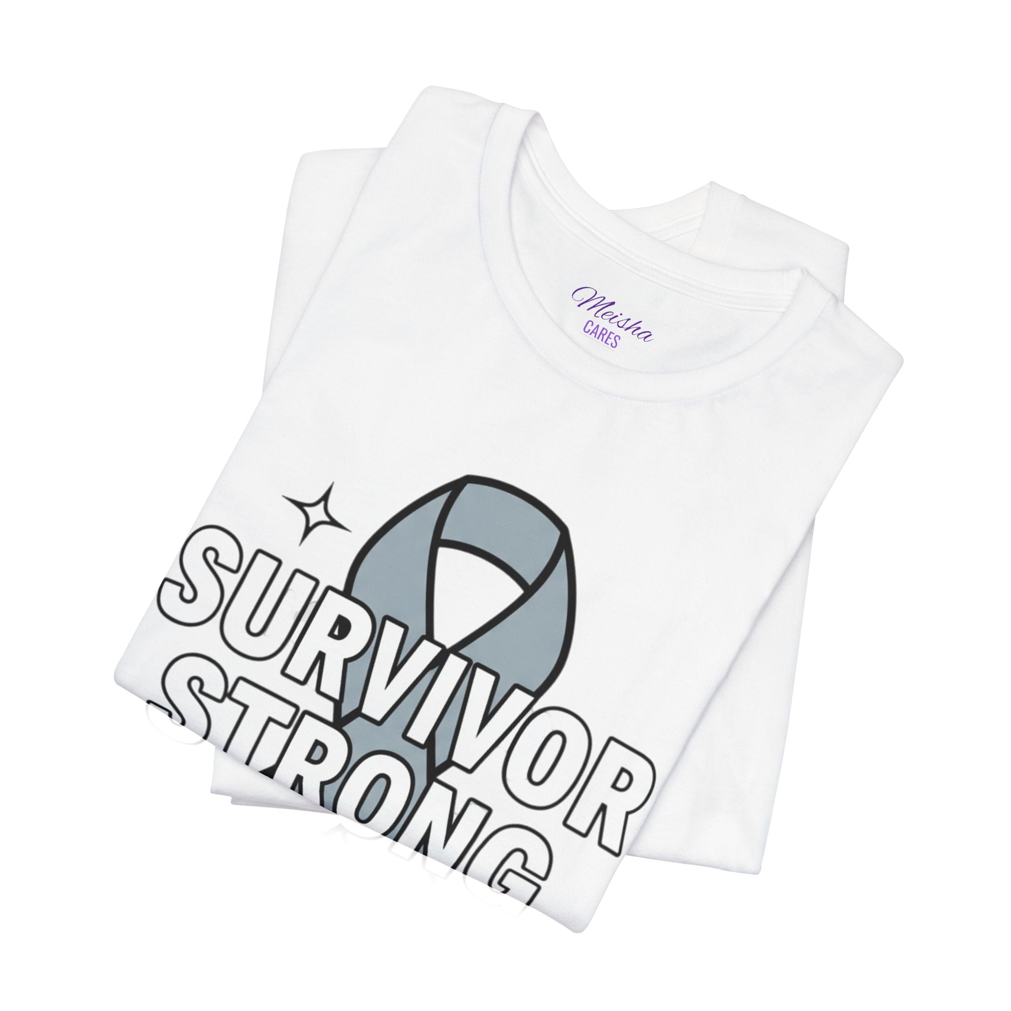 Survivor Strong T-Shirt (Bold Neutral) | Survivor Gifts Collection