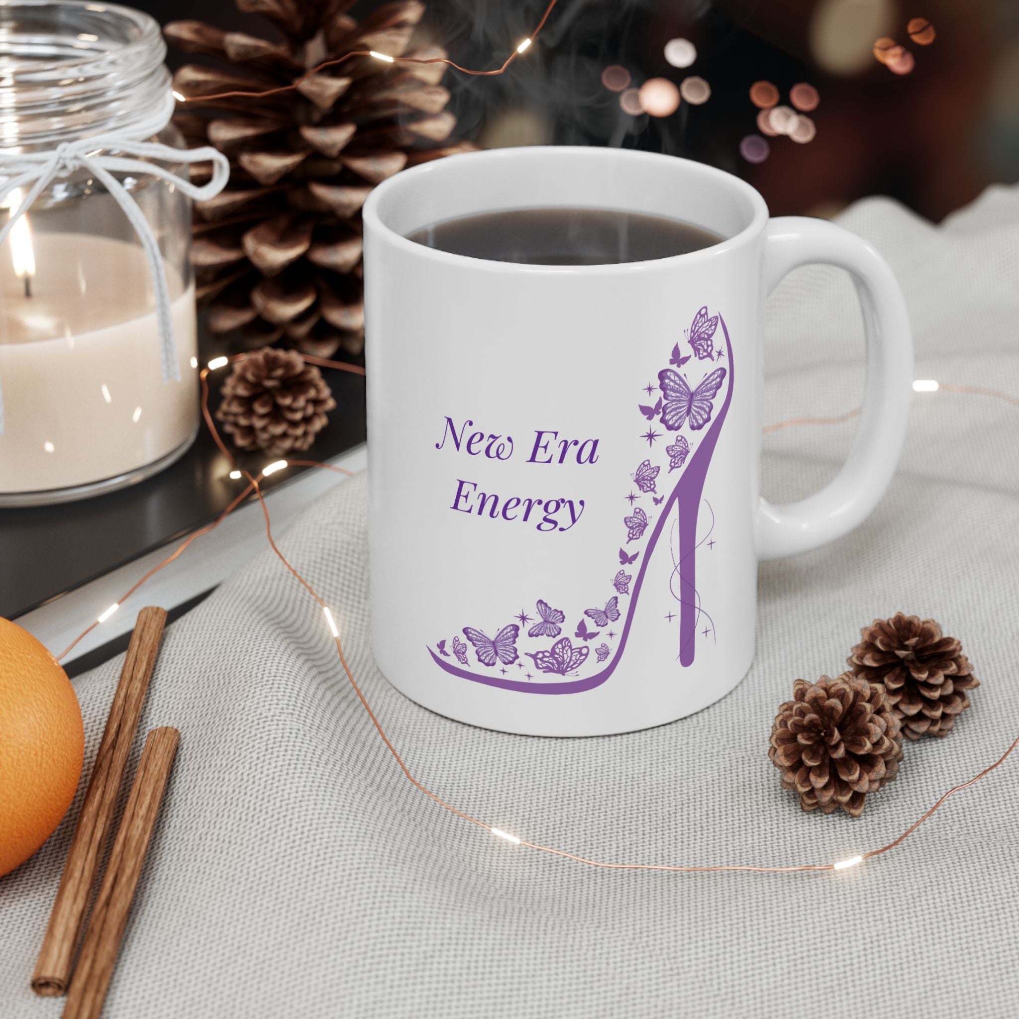 New Era Energy Mug (11oz, 15oz) - Step Into Your Next Chapter with Strength