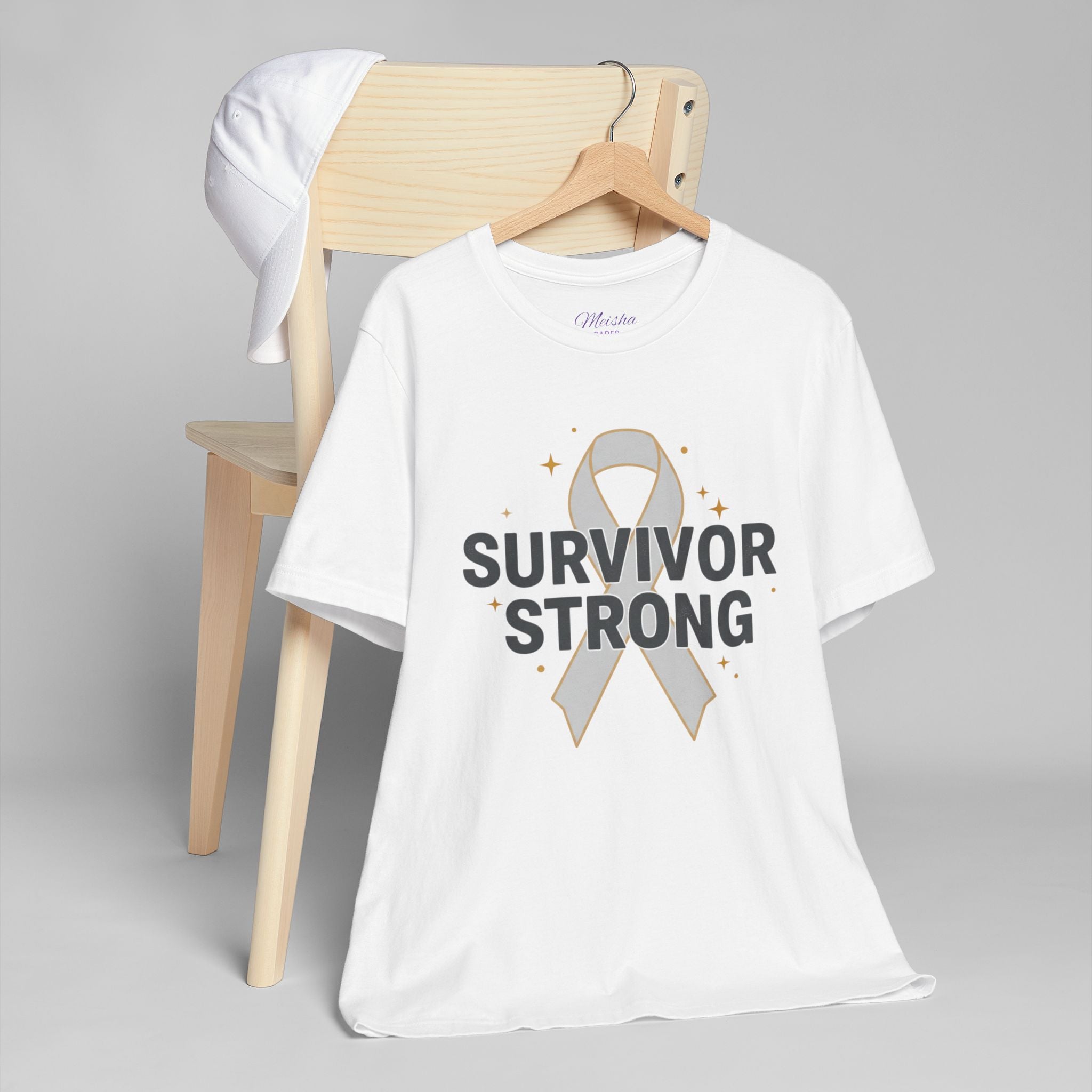 Survivor Strong T-Shirt (Classic Neutral)| Survivor Gifts Collection