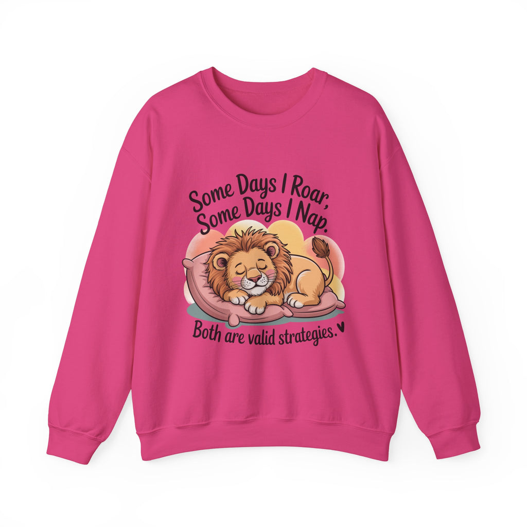 Cozy Lion “Roar or Nap” Sweatshirt