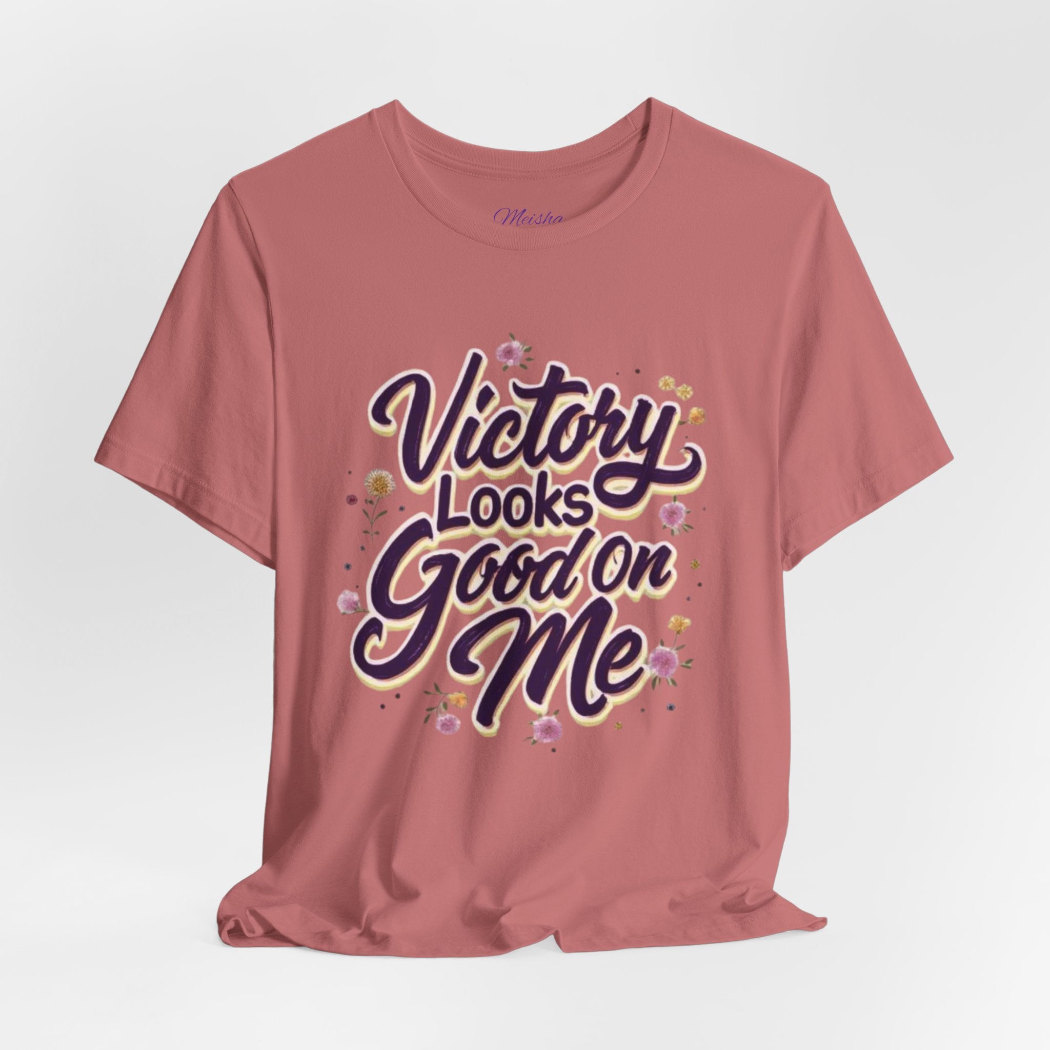 Victory Looks Good On Me Tee -Floral Edition
