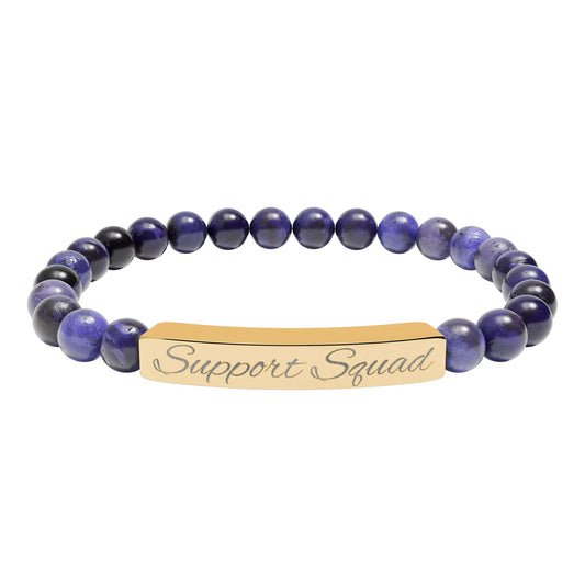 Support Squad Bracelet – Sodalite