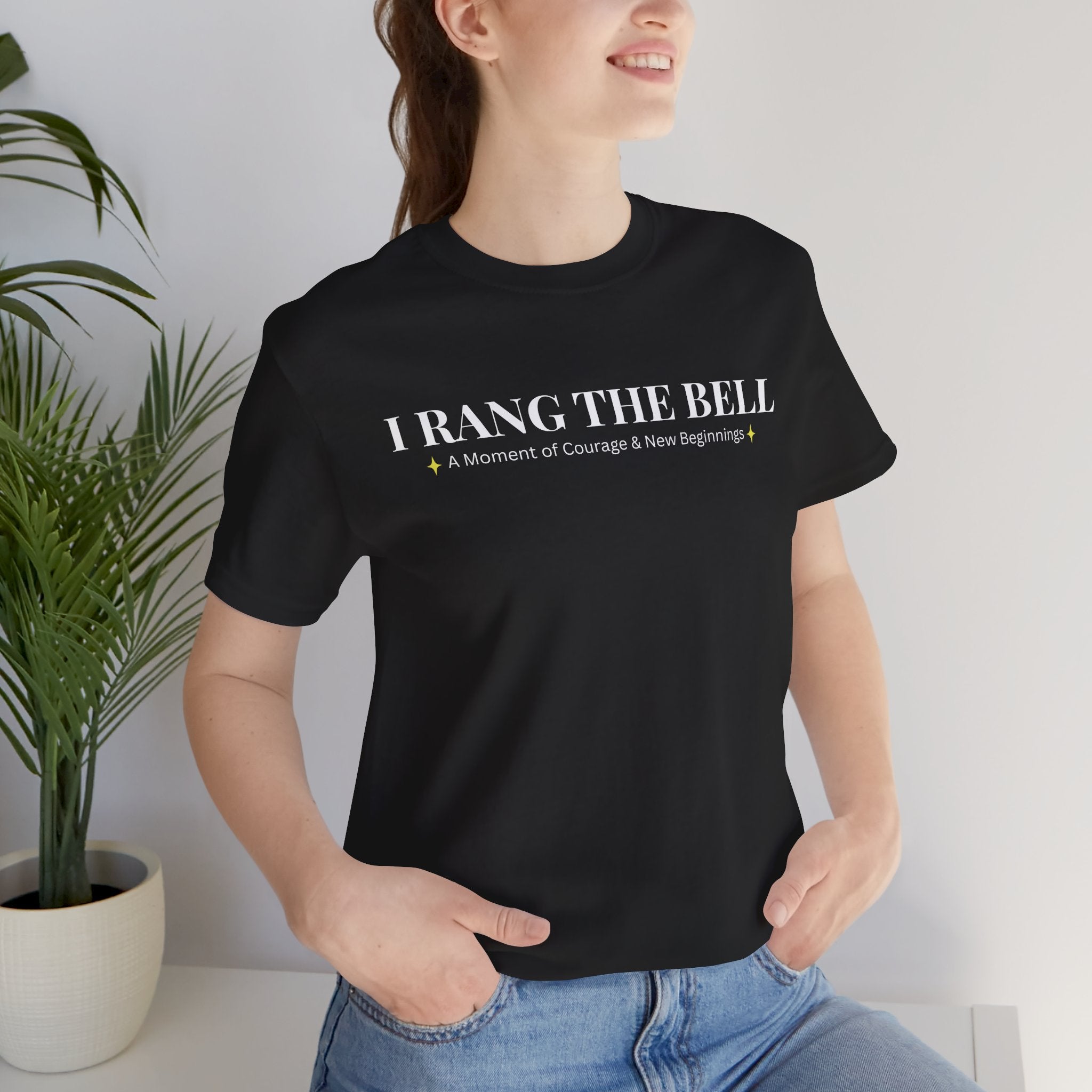 Cancer Warrior Bell-Ringer T-Shirt — End of Treatment Celebration Tee