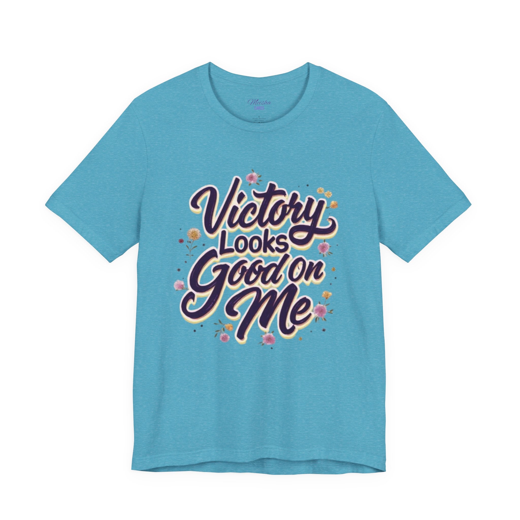 Victory Looks Good On Me Tee -Floral Edition