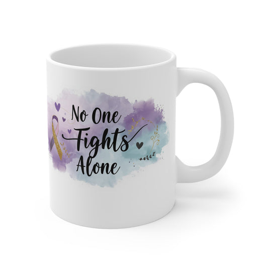 No One Fights Alone Mug