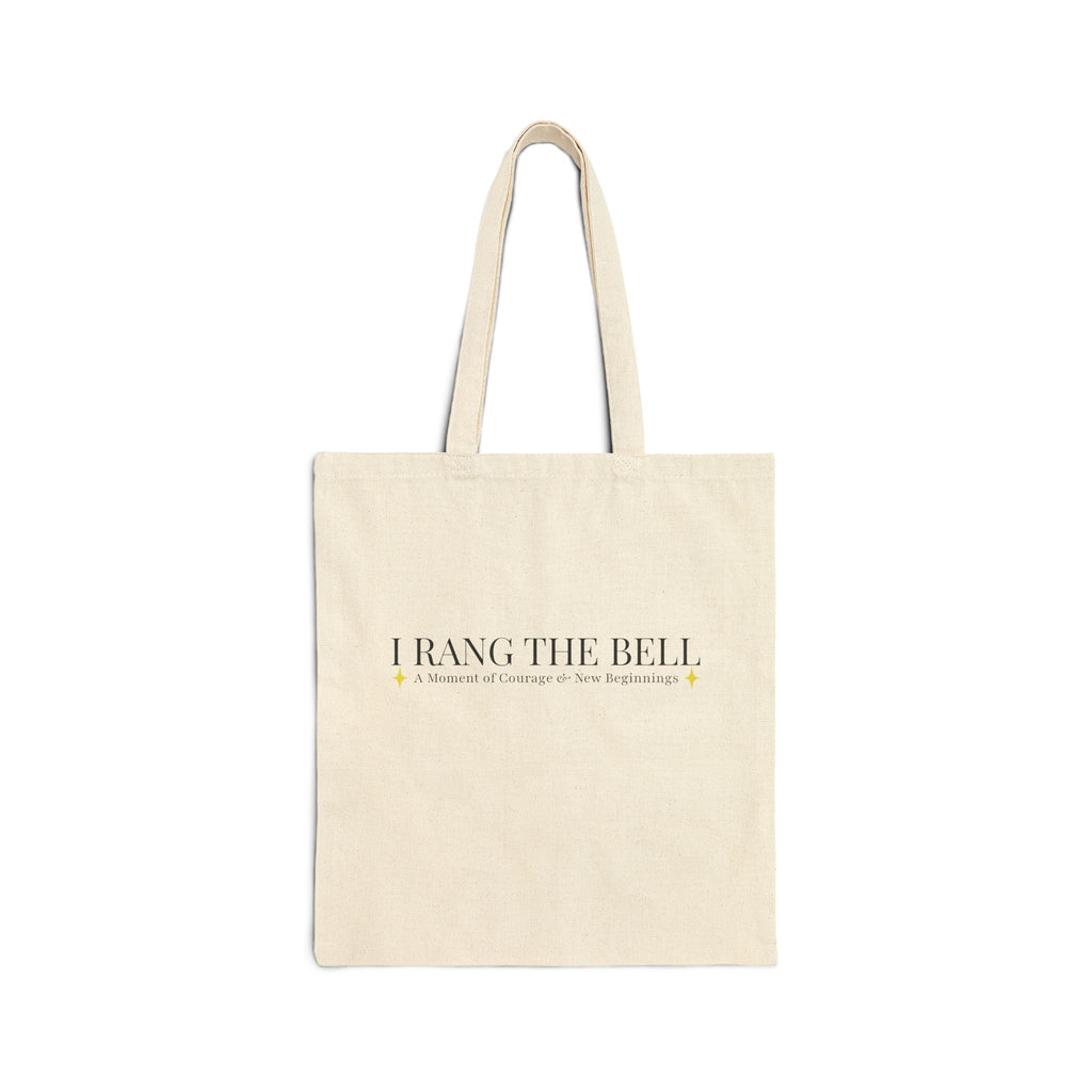 Bell Ringer Personalized Tote Bag - "I Rang the Bell" Survivor Gift