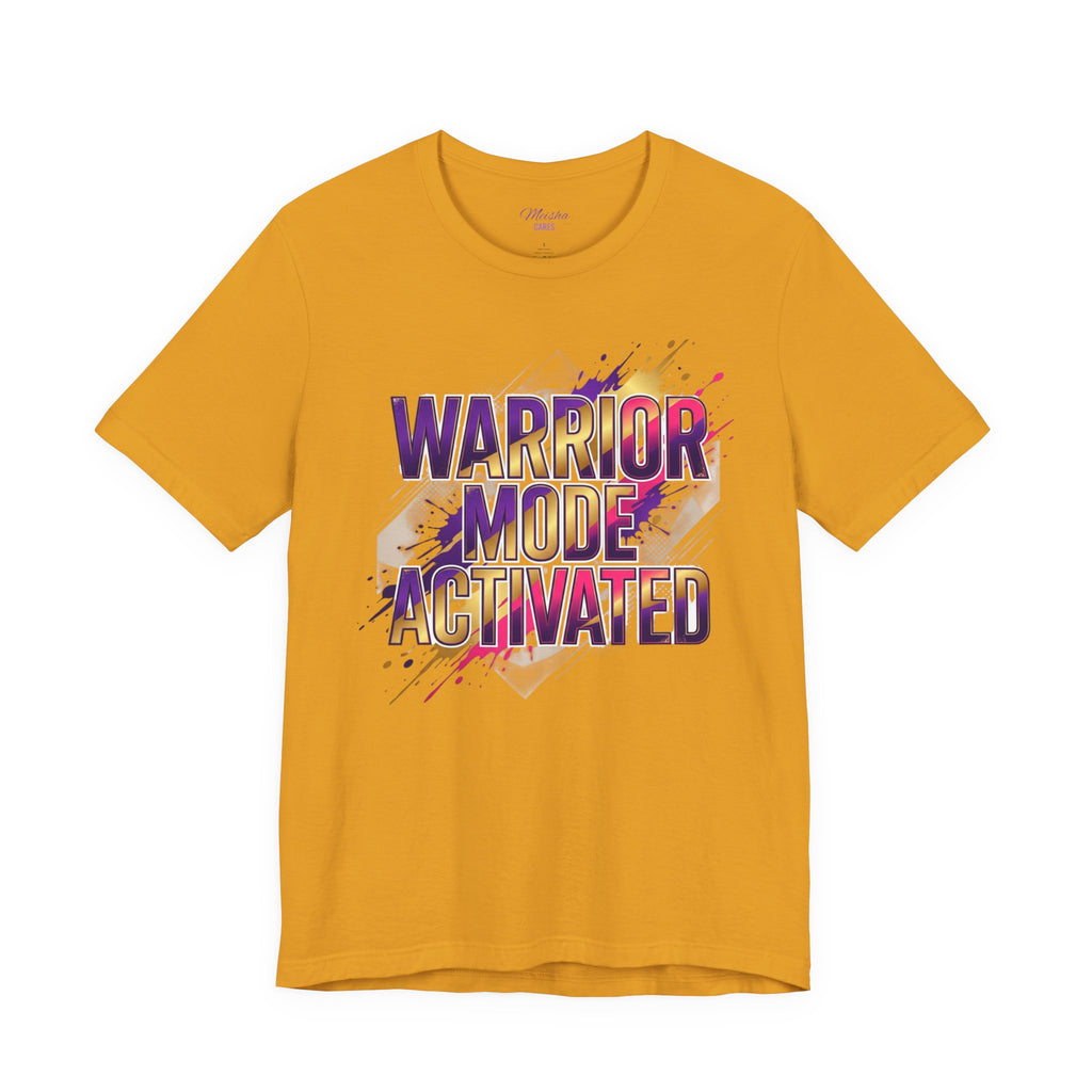 Warrior Mode Activated — Bold Inspirational Tee