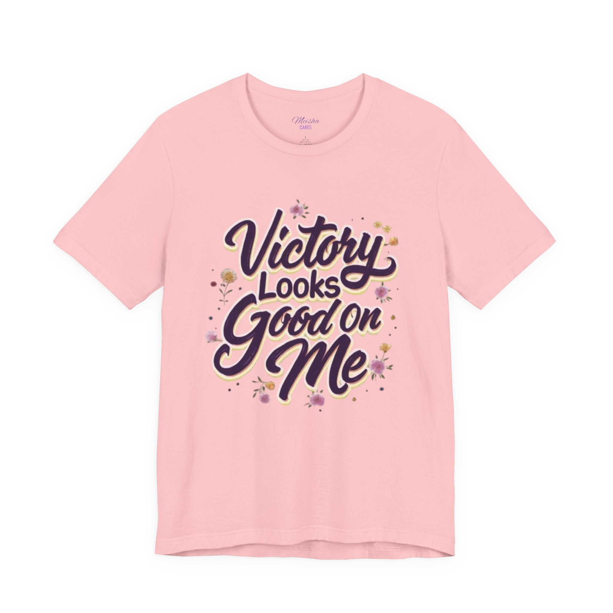 Victory Looks Good On Me Tee -Floral Edition