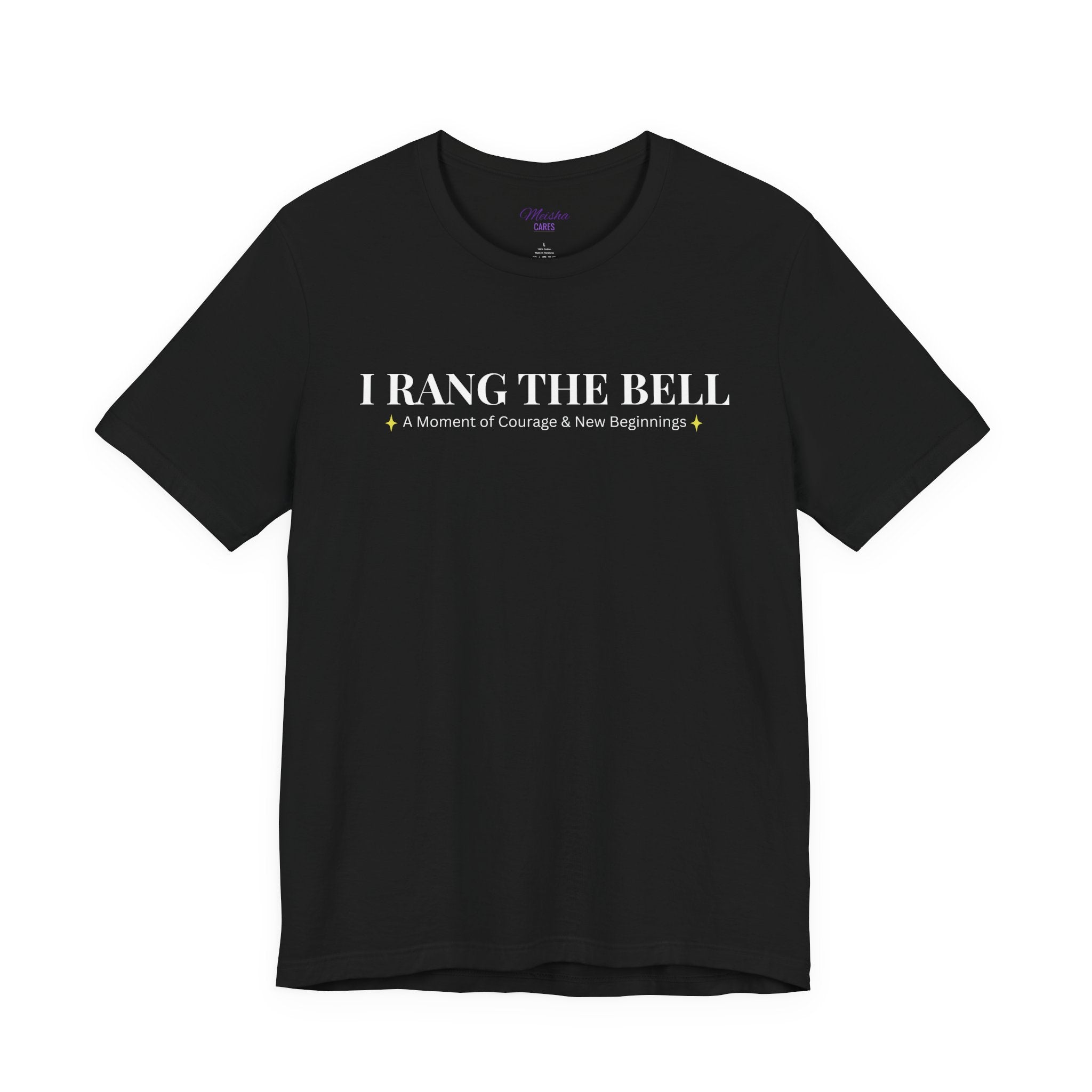 Cancer Warrior Bell-Ringer T-Shirt — End of Treatment Celebration Tee