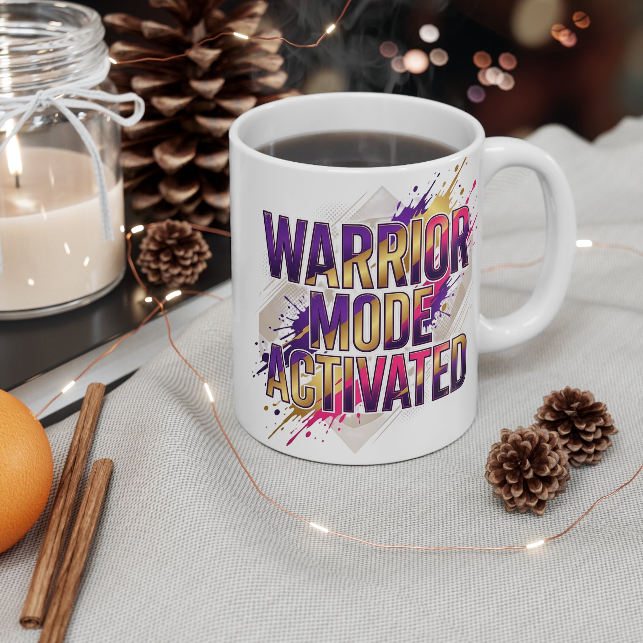 Warrior Mode Activated Mug