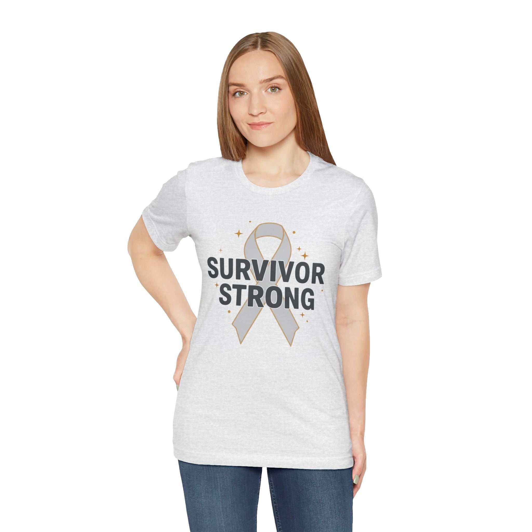 Survivor Strong T-Shirt (Classic Neutral)| Survivor Gifts Collection