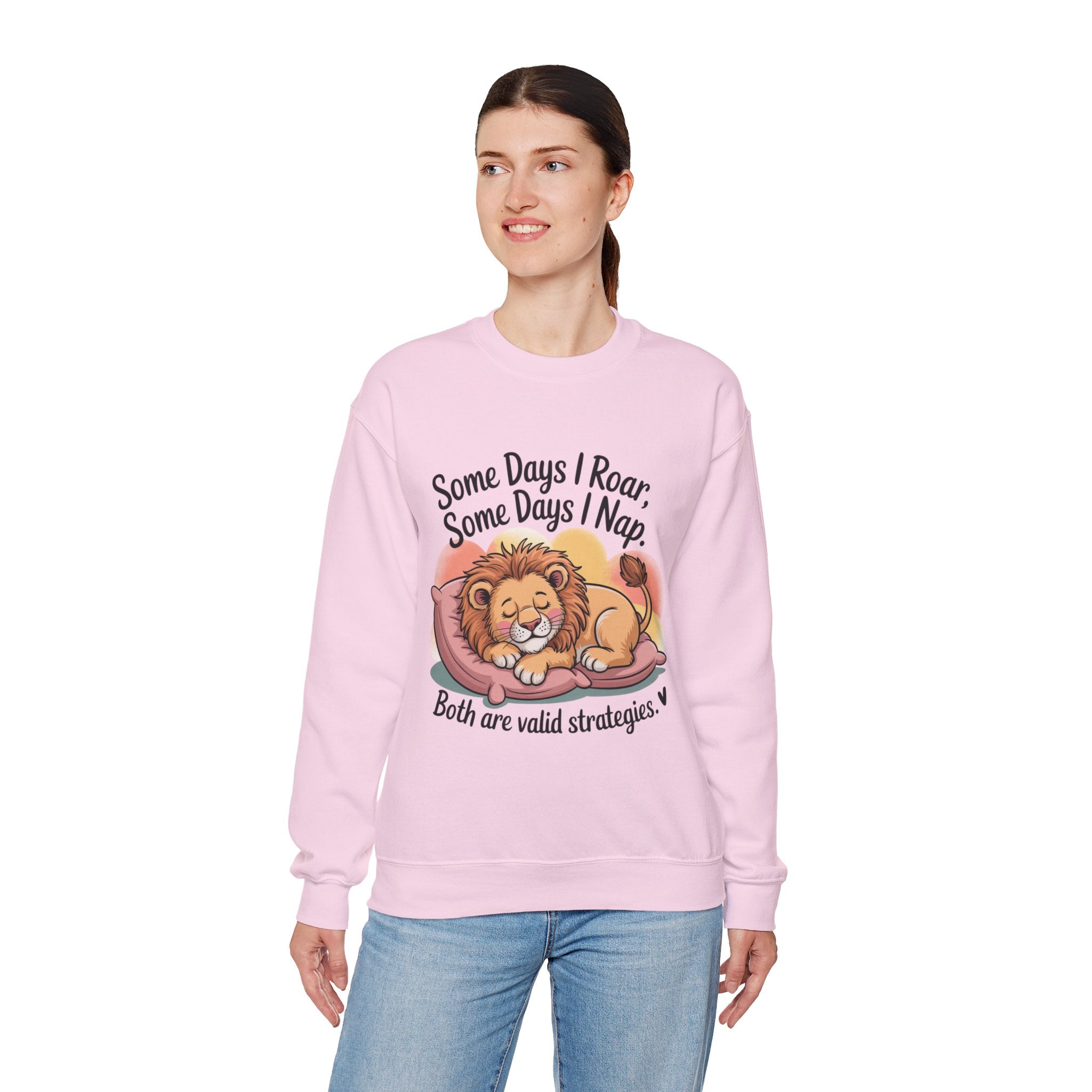 Cozy Lion “Roar or Nap” Sweatshirt