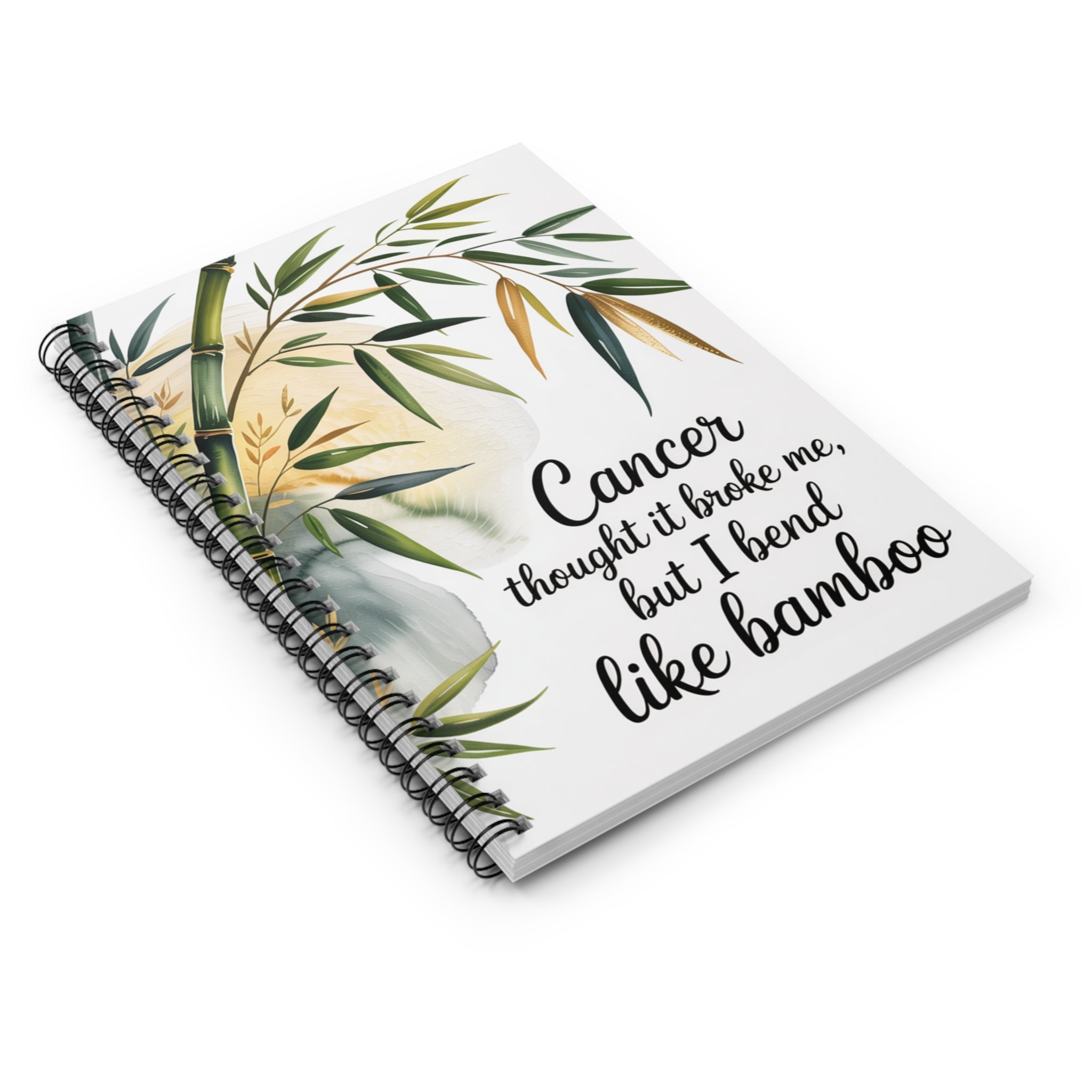 🌿 Cancer Thought It Broke Me, But I Bend Like Bamboo Journal