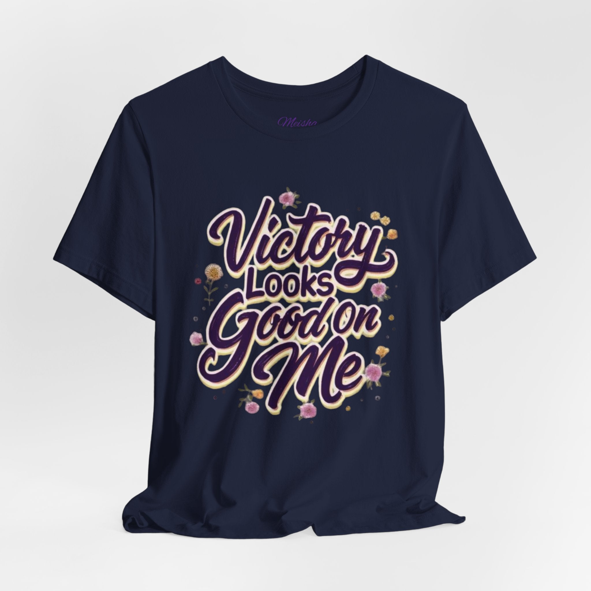 Victory Looks Good On Me Tee -Floral Edition