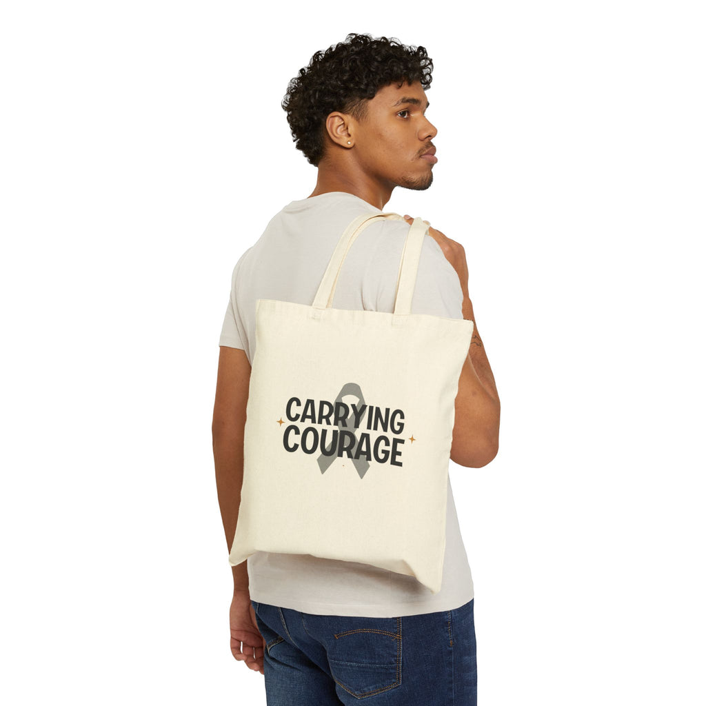 Carrying Courage Tote Bag | Survivor Gifts Collection