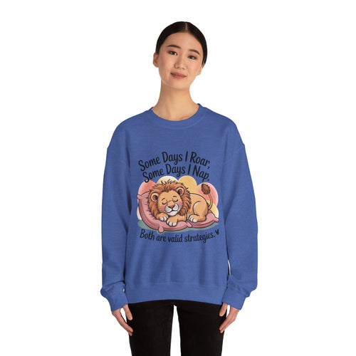 Cozy Lion “Roar or Nap” Sweatshirt
