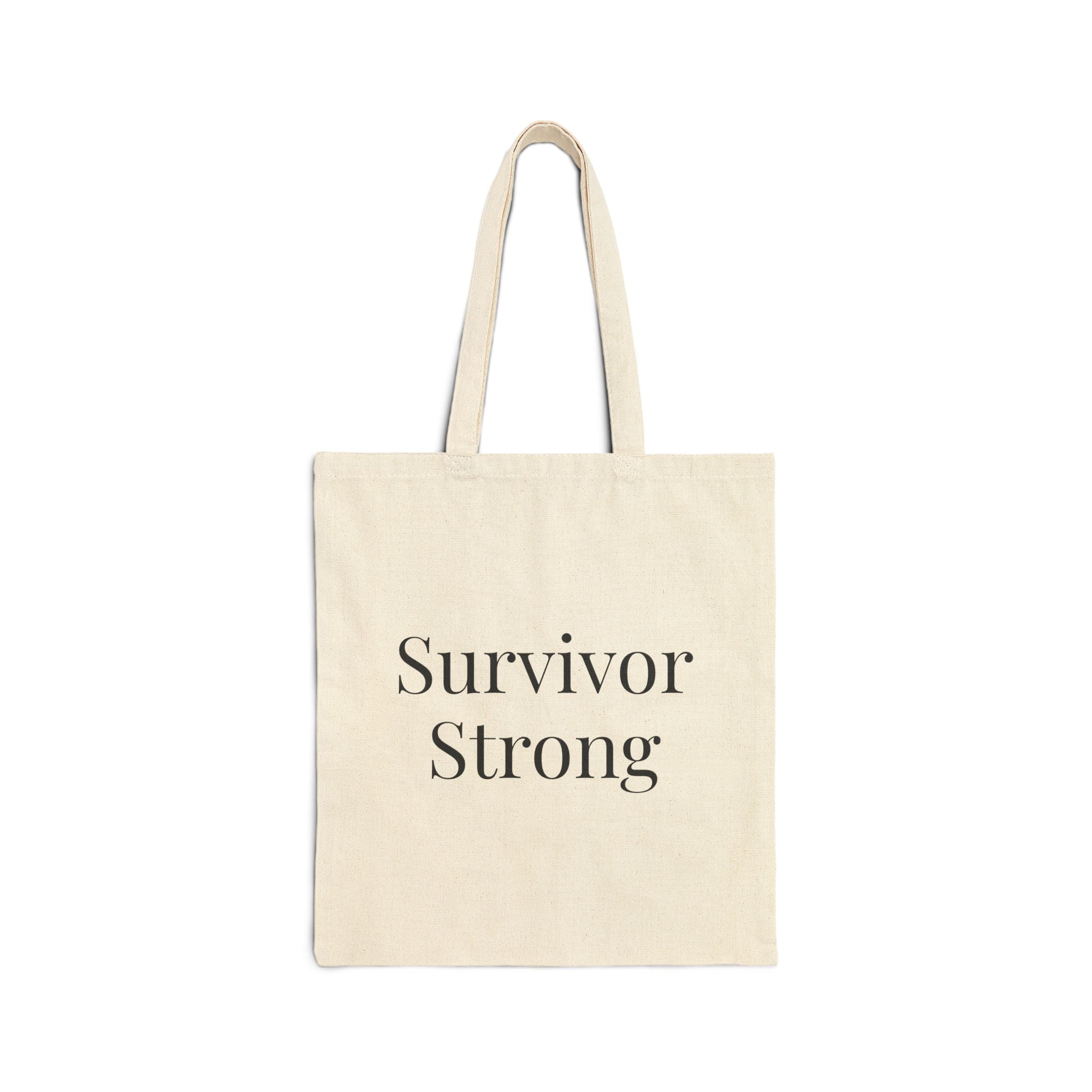 Carrying Courage Tote Bag | Survivor Gifts Collection