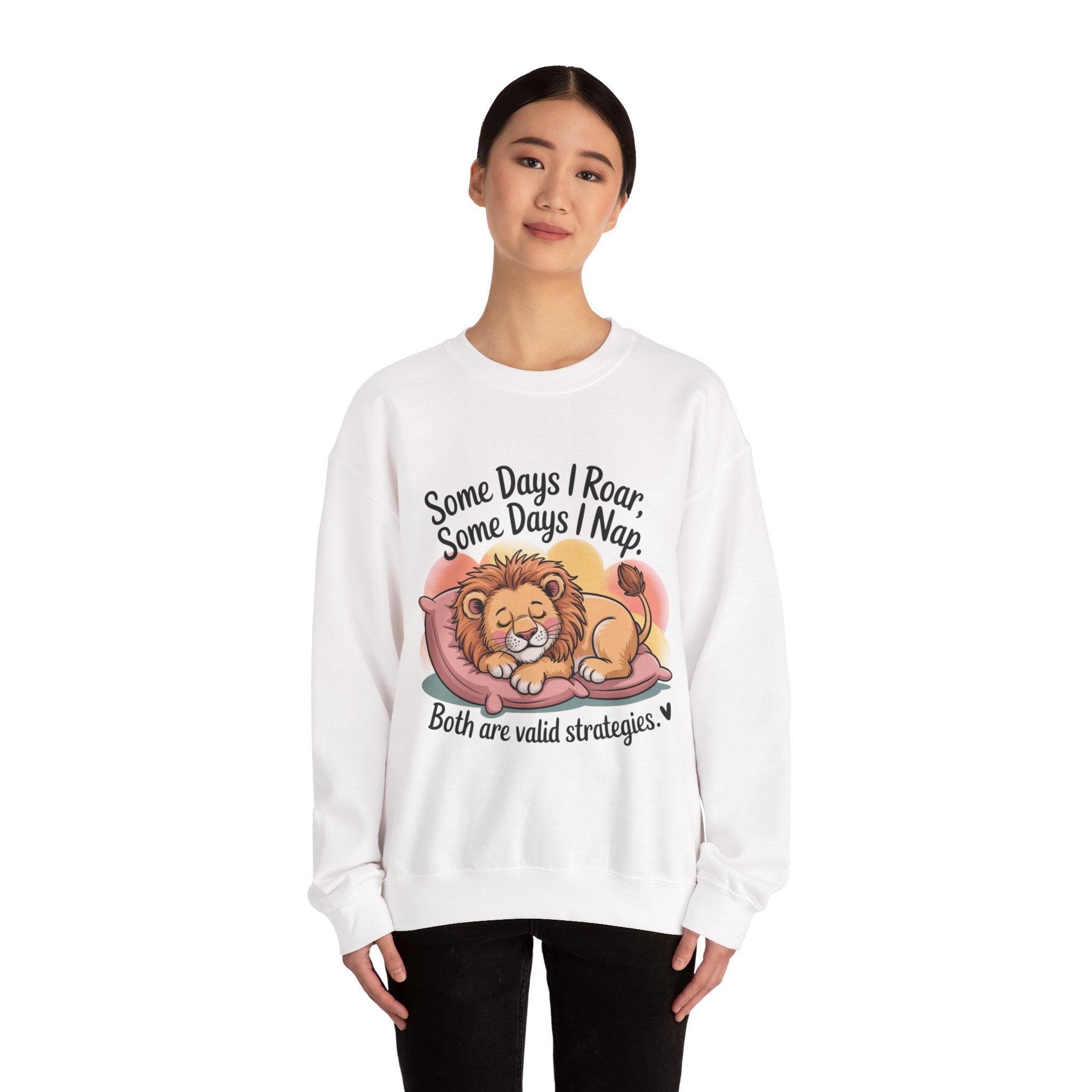 Cozy Lion “Roar or Nap” Sweatshirt