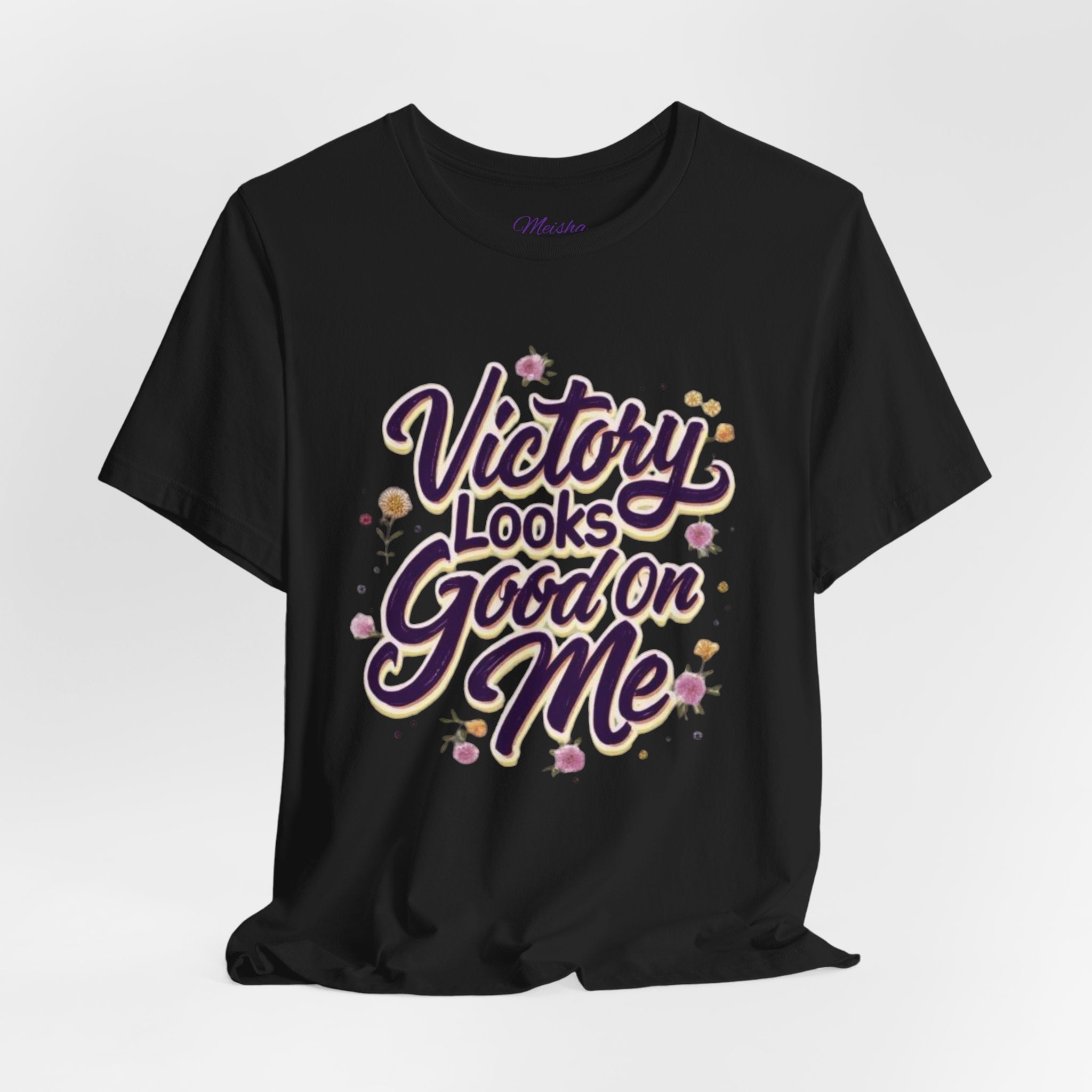 Victory Looks Good On Me Tee -Floral Edition