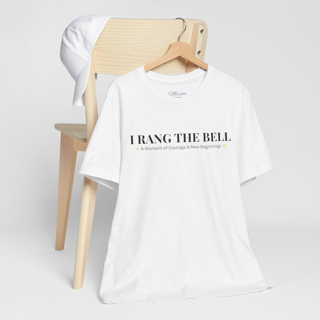Cancer Warrior Bell-Ringer T-Shirt — End of Treatment Celebration Tee