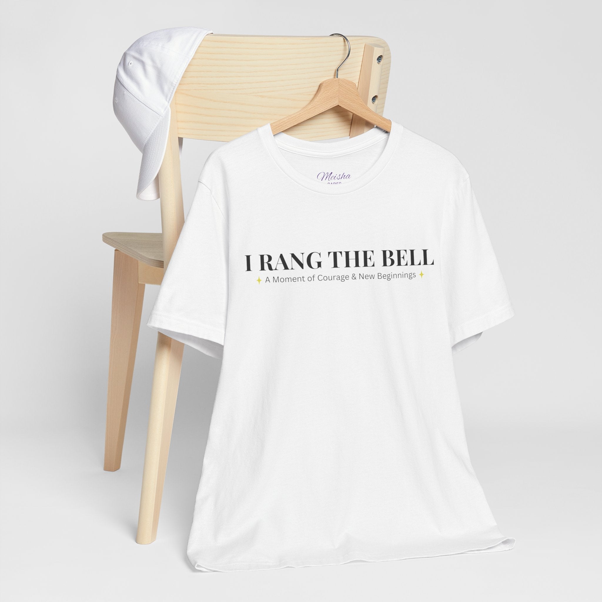 Cancer Warrior Bell-Ringer T-Shirt — End of Treatment Celebration Tee